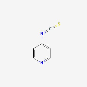 molecular formula C6H4N2S B1313948 4-异硫氰酸吡啶 CAS No. 76105-84-5
