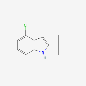 2-(tert-Butyl)-4-chloro-1H-indole