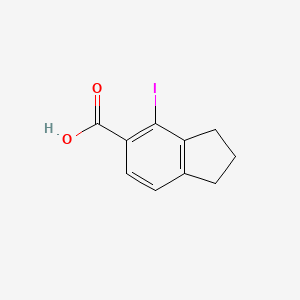 4-iodo-2,3-dihydro-1H-indene-5-carboxylic acid