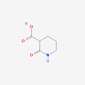 molecular formula C6H9NO3 B1313956 2-氧代哌啶-3-羧酸 CAS No. 41888-21-5