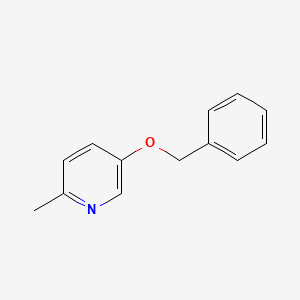 molecular formula C13H13NO B1313964 5-(苄氧基)-2-甲基吡啶 CAS No. 63793-98-6