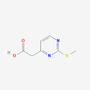 2-(2-(Methylthio)pyrimidin-4-yl)acetic acid