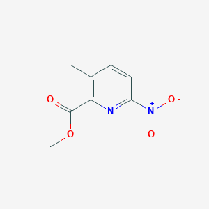 molecular formula C8H8N2O4 B1313979 3-甲基-6-硝基吡啶甲酸甲酯 CAS No. 342622-72-4