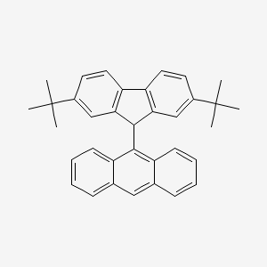 9-(2,7-Di-tert-butyl-9H-fluoren-9-yl)anthracene