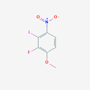 2-Fluoro-3-iodo-1-methoxy-4-nitrobenzene