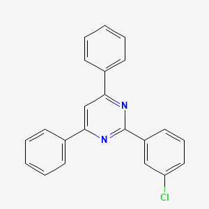 2-(3-Chlorophenyl)-4,6-diphenylpyrimidine