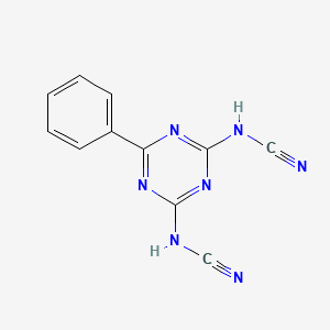 (6-Phenyl-1,3,5-triazine-2,4-diyl)dicyanamide