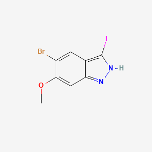 5-Bromo-3-iodo-6-methoxy-1H-indazole