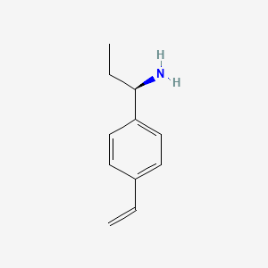 (R)-1-(4-Vinylphenyl)propan-1-amine