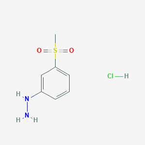 (3-Methanesulfonylphenyl)hydrazine hydrochloride