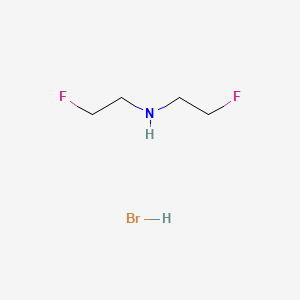 molecular formula C4H10BrF2N B13139911 Bis(2-fluoroethyl)aminehydrobromide CAS No. 1813-14-5