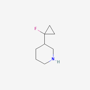 3-(1-Fluorocyclopropyl)piperidine