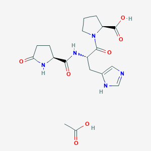 H-Pyr-His-Pro-OH.CH3CO2H