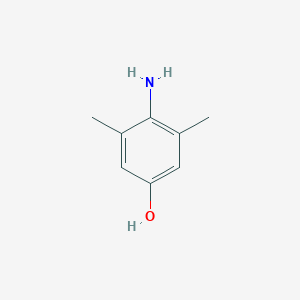 molecular formula C8H11NO B131400 4-Amino-3,5-dimethylphenol CAS No. 3096-70-6
