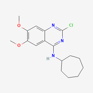 4-Quinazolinamine,2-chloro-N-cycloheptyl-6,7-dimethoxy-