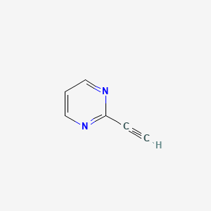 molecular formula C6H4N2 B1314018 2-乙炔基嘧啶 CAS No. 37972-24-0
