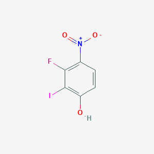 3-Fluoro-2-iodo-4-nitrophenol