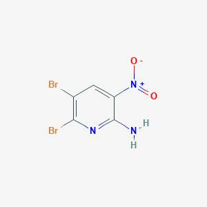 5,6-Dibromo-3-nitropyridin-2-amine