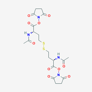 (2S,2'S)-Bis(2,5-dioxopyrrolidin-1-yl) 4,4'-disulfanediylbis(2-acetamidobutanoate)