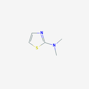 molecular formula C5H8N2S B1314025 N,N-dimethylthiazol-2-amine CAS No. 6142-08-1