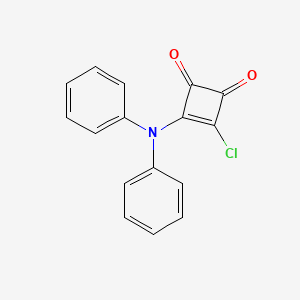 3-Chloro-4-(diphenylamino)cyclobut-3-ene-1,2-dione