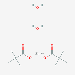 Zinc pivalate dihydrate