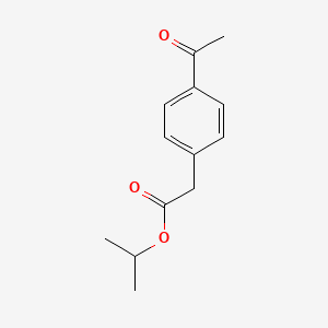 Isopropyl2-(4-acetylphenyl)acetate