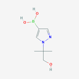 1-(1-Hydroxy-2-methyl-2-propyl)-1H-pyrazole-4-boronic Acid