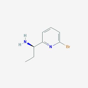 (R)-1-(6-Bromopyridin-2-yl)propan-1-amine