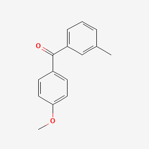 molecular formula C15H14O2 B1314057 4-甲氧基-3'-甲基苯甲酮 CAS No. 53039-63-7