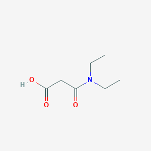 molecular formula C7H13NO3 B13140587 3-(Diethylamino)-3-oxopropanoic acid CAS No. 51149-20-3