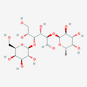 molecular formula C18H32O15 B13140643 2-Fucosyllactose 