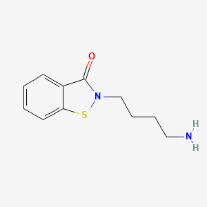 1,2-Benzisothiazol-3(2H)-one,2-(4-aminobutyl)-