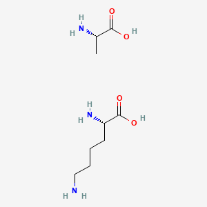 molecular formula C9H21N3O4 B13140777 Lysine alanine CAS No. 105856-79-9