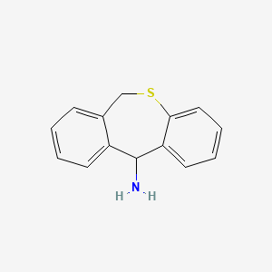 B1314079 6,11-Dihydrodibenzo[b,e]thiepin-11-amine CAS No. 1745-53-5