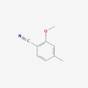 molecular formula C9H9NO B1314089 2-甲氧基-4-甲基苯甲腈 CAS No. 53078-69-6