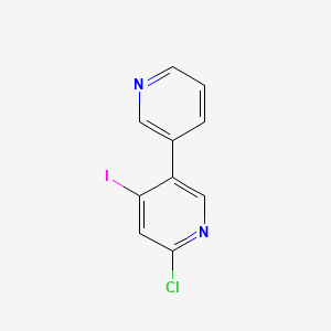 6-Chloro-4-iodo-3,3'-bipyridine