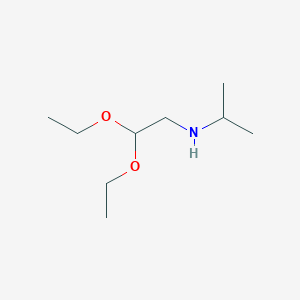 molecular formula C9H21NO2 B1314097 N-(2,2-二乙氧基乙基)丙烷-2-胺 CAS No. 69128-20-7
