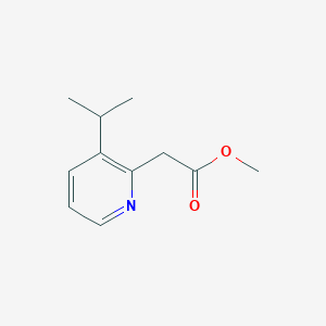 Methyl2-(3-isopropylpyridin-2-yl)acetate