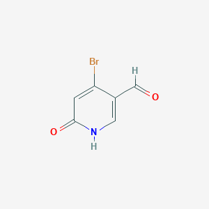 4-Bromo-6-hydroxynicotinaldehyde