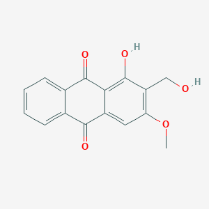 1-Hydroxy-2-(hydroxymethyl)-3-methoxyanthracene-9,10-dione