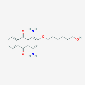 1,4-Diamino-2-((6-hydroxyhexyl)oxy)anthracene-9,10-dione