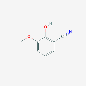 molecular formula C8H7NO2 B1314107 2-羟基-3-甲氧基苯甲腈 CAS No. 6812-16-4