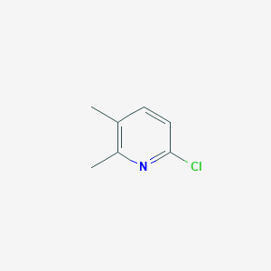 molecular formula C7H8ClN B1314112 6-氯-2,3-二甲基吡啶 CAS No. 72093-13-1