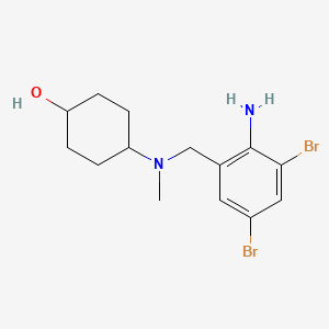 trans-4-((2-Amino-3,5-dibromobenzyl)(methyl)amino)cyclohexanol