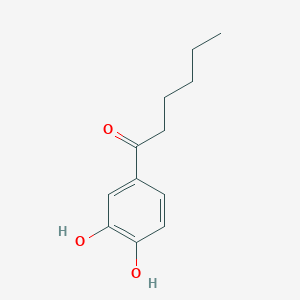 1-(3,4-Dihydroxyphenyl)hexan-1-one