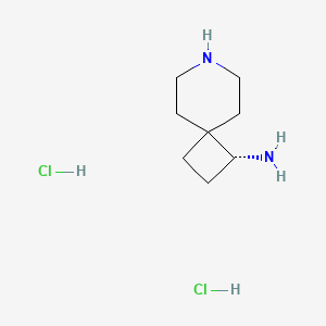 (R)-7-Azaspiro[3.5]nonan-1-amine 2hcl