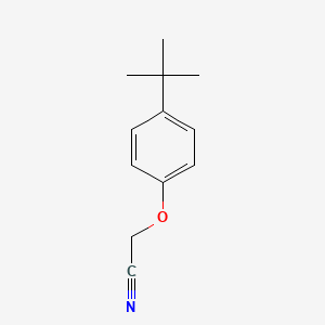 molecular formula C12H15NO B1314156 (4-叔丁基苯氧基)乙腈 CAS No. 50635-24-0