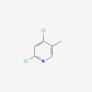 B1314159 2,4-Dichloro-5-methylpyridine CAS No. 56961-78-5