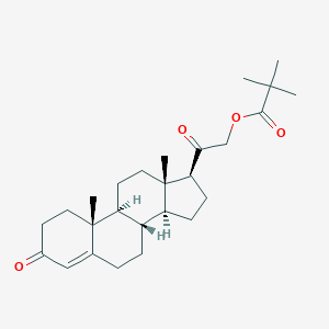 molecular formula C26H38O4 B131416 去氧皮质酮戊酸酯 CAS No. 808-48-0